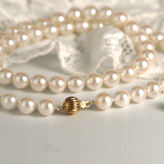Classic Akoya Pearl Necklace, Chosen Well