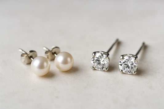 Pearl Studs vs Diamond Studs: Which Wins?