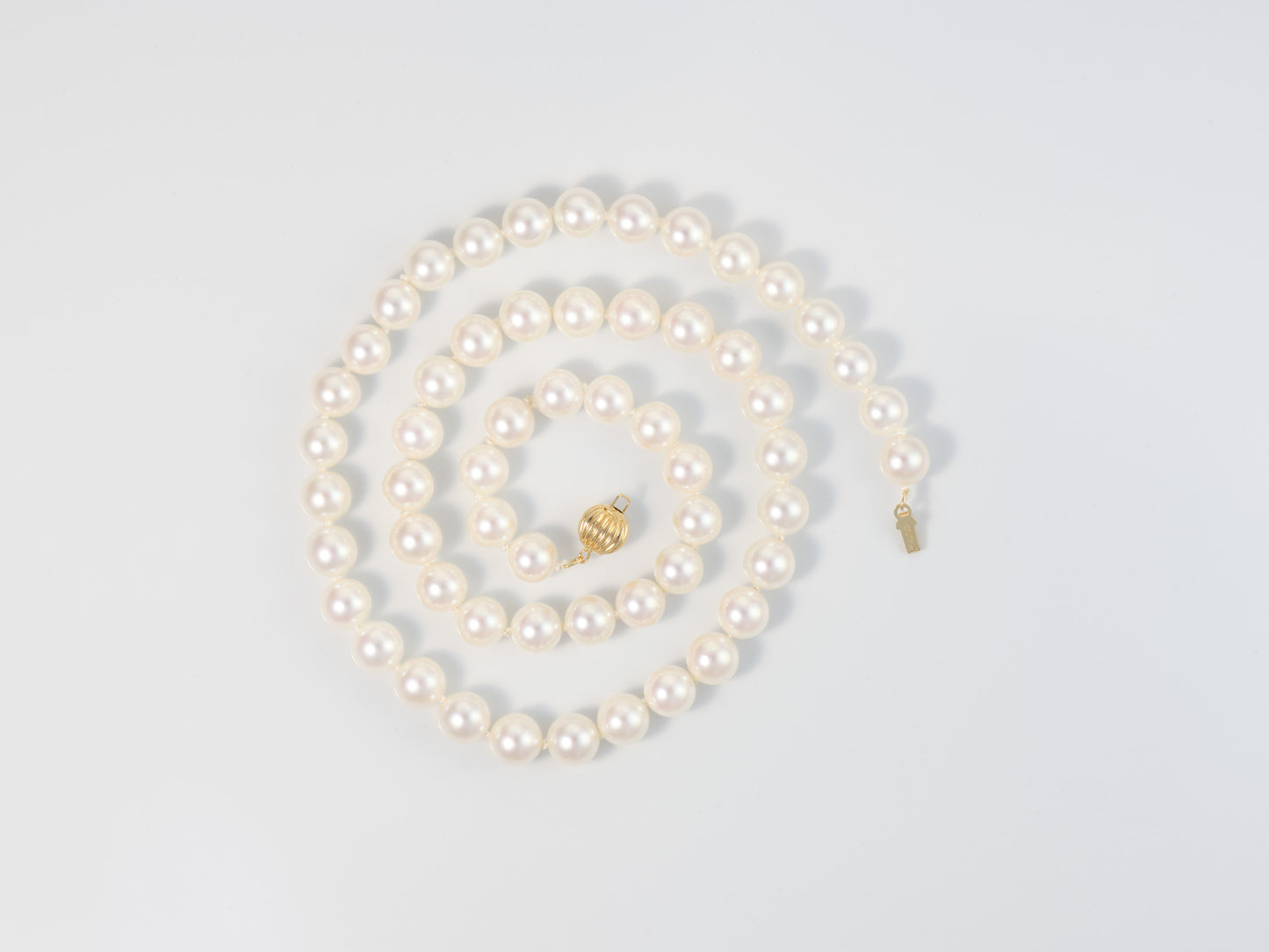 Akoya Pearl Necklace & Earring Set 7mm