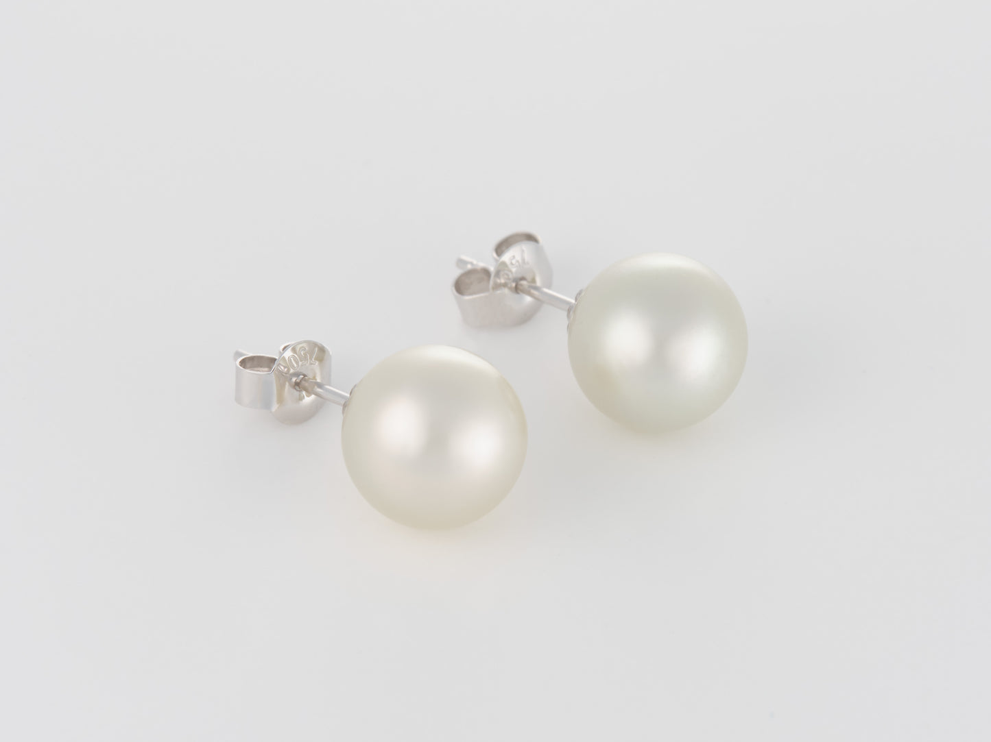 South Sea White Pearl Earrings 10mm