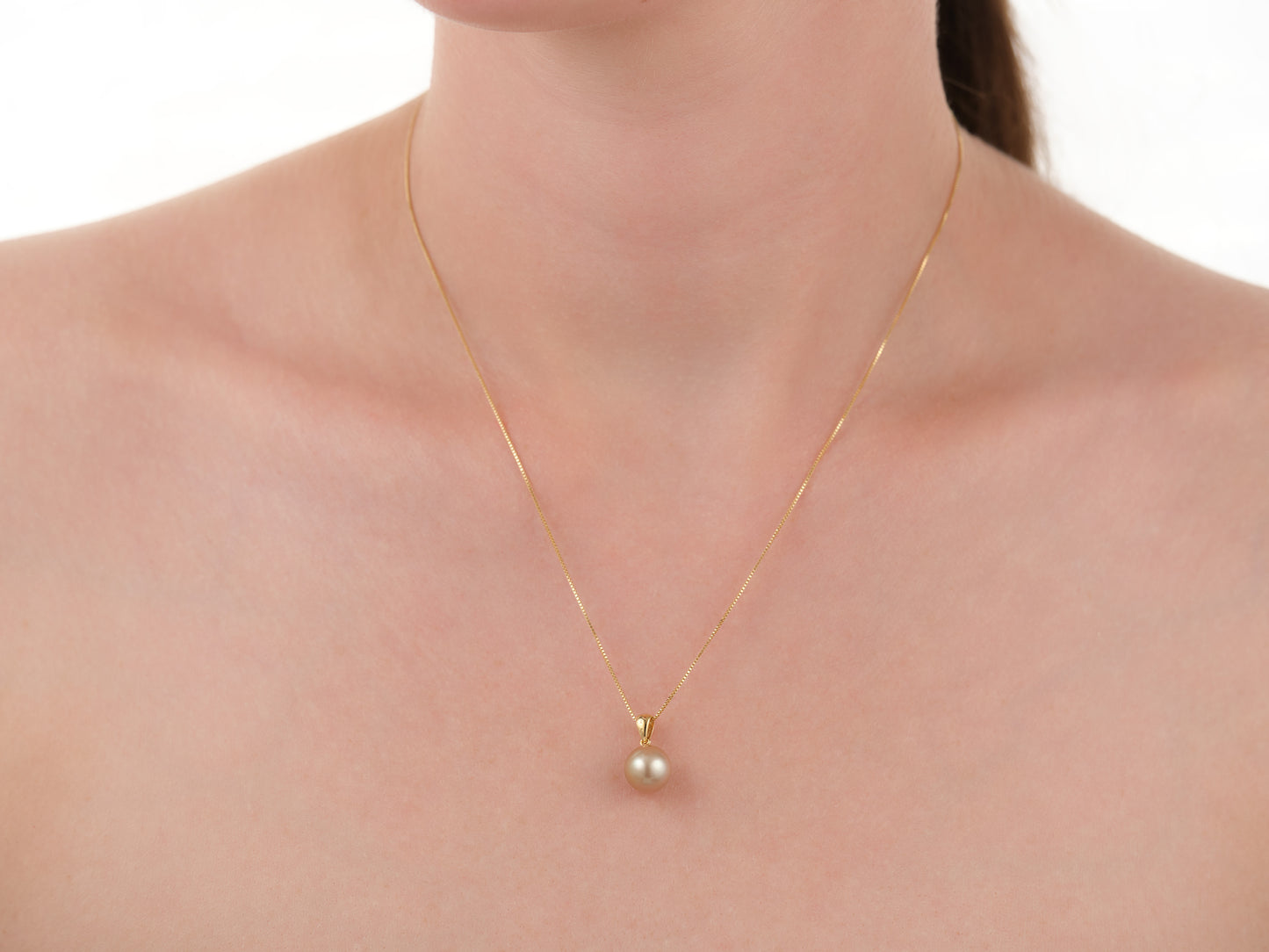 תליון פנינת ים דרום ורד חורף 9 מ"מ